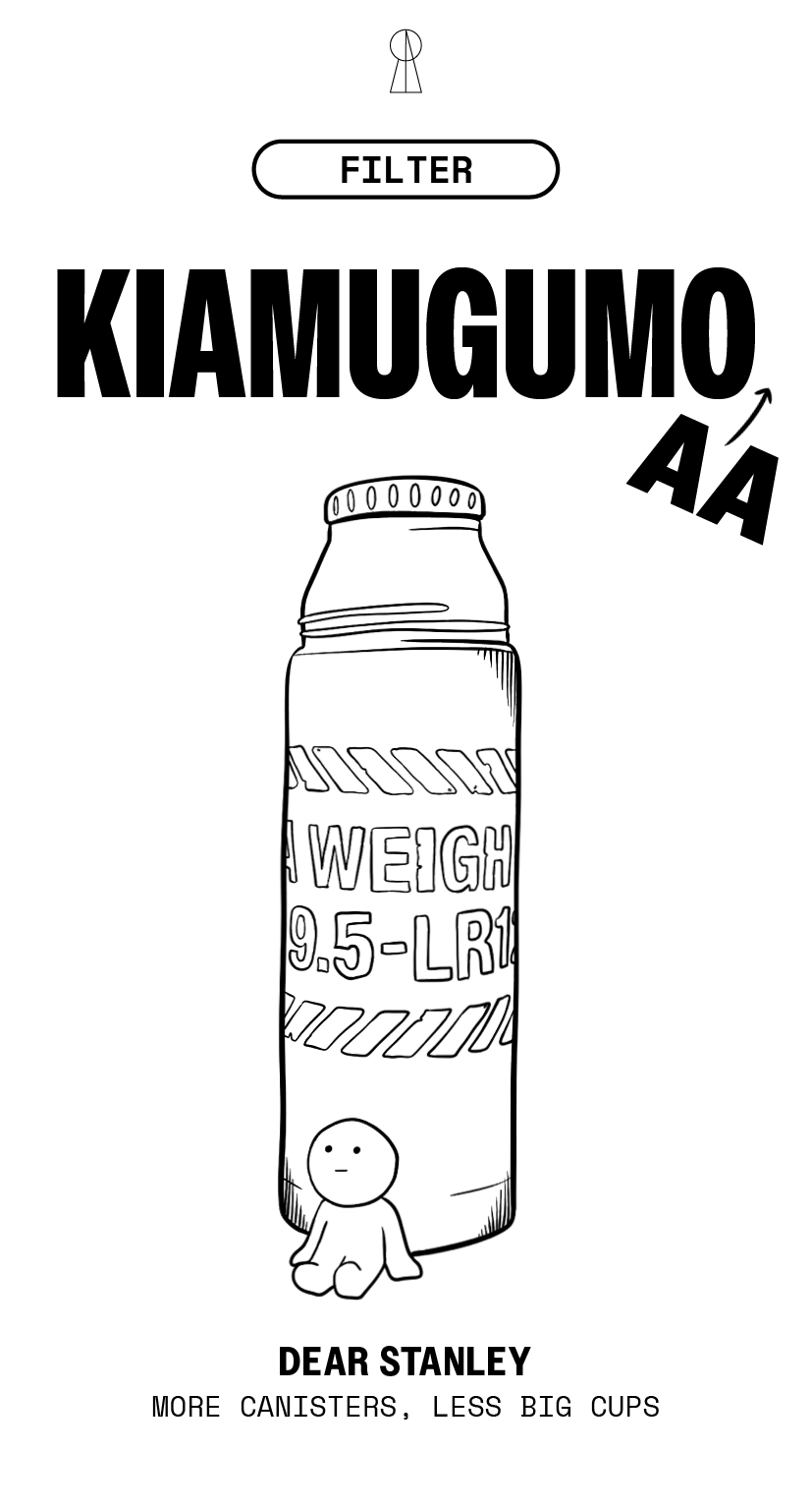 Kiamugumo AA Kenyan filter coffee beans